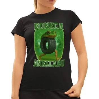 Žertovný předmět Boneca ambalabu - Italian brainrot - dámské tričko s potiskem- Tričkový.cz