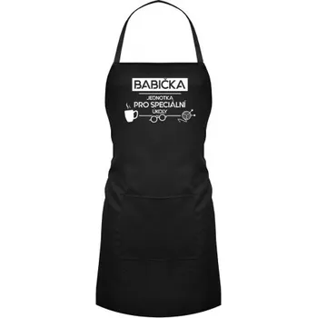 Žertovný předmět Tričkový.cz - Babička - jednotka pro speciální úkoly - zástěra