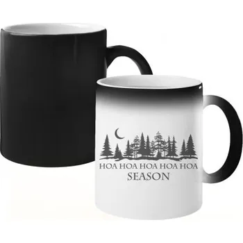 Žertovný předmět Hoa hoa hoa hoa hoa season - magický hrnek- Tričkový.cz