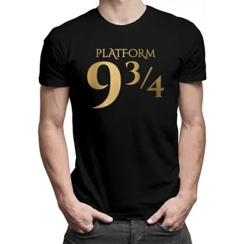 Žertovný předmět Platform 9 3/4 - pánské tričko s potiskem- Tričkový.cz