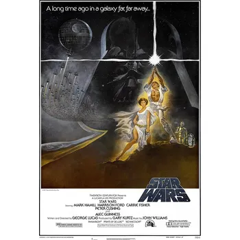 Obraz Plakát Star Wars (1977) #257 bez rámu 70 x 100 cm