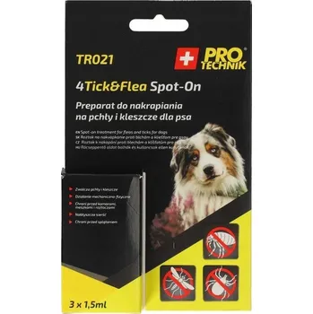 Antiparazitikum pro psa KAPKY PROTI BLECHÁM A KLÍŠŤATŮM PRO PSY - OCHRANA PROTI KLÍŠŤATŮM