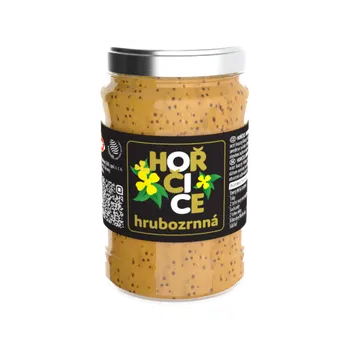 SENF Hořčice hrubozrnná 250 g sklo