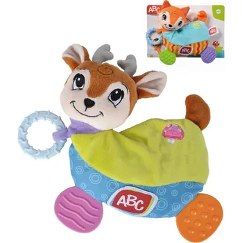 Hračka pro kojence SIMBA PLYŠ Zvířátko baby kousátko Forest Friends 2 druhy pro miminko | 444749