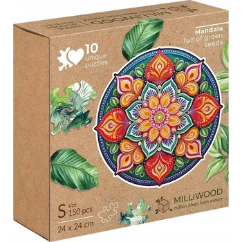 Puzzle dřevěné Alexander 150 dílků Mandala naděje