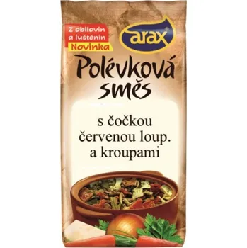 Čokoláda ARAX PS Čočka červená loup. a pšen. Kroupy 160 g