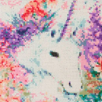Diamantové malování Diamantové malování - 3D Jednorožec 30x30