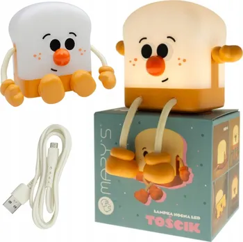 Lampička Noční lampa Ecolight oranžová