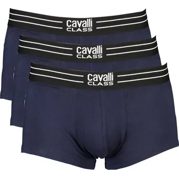 Boxerky CAVALLI CLASS pánské boxerky modré Cavalli Class černá | modrá 3365250