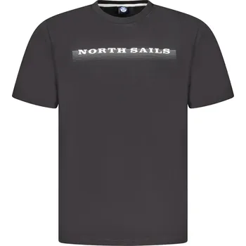 Pánské tričko Černé triko NORTH SAILS s krátkým rukávem North Sails černá 3359049