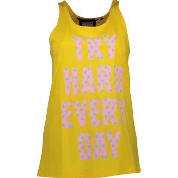 Pánské tílko Žluté tílko Silvian Heach SILVIAN HEACH žlutá | růžová 3360320