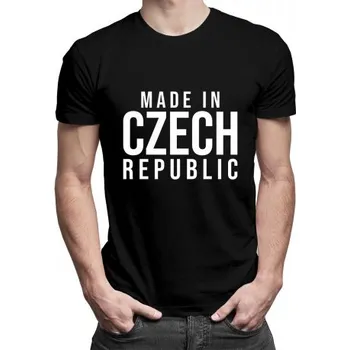 Žertovný předmět Made in Czech Republic - pánské tričko s potiskem- Tričkový.cz