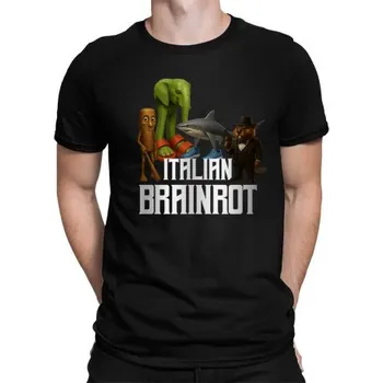 Žertovný předmět Italian Brainrot - pánské tričko s potiskem- Tričkový.cz
