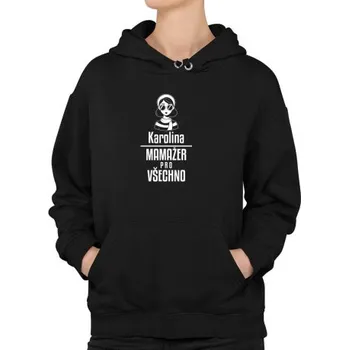 Žertovný předmět Jméno - mamažer pro všechno - dámská mikina s potiskem - personalizovaný produkt- Tričkový.cz