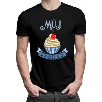 Žertovný předmět Můj košíček - pánské tričko s potiskem- Tričkový.cz