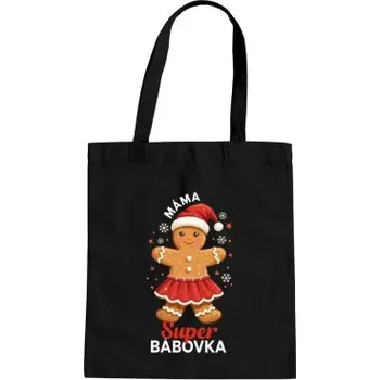 Žertovný předmět Máma - super bábovka - taška s potiskem- Tričkový.cz