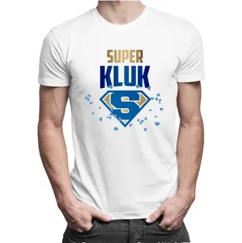 Žertovný předmět Super kluk - pánské tričko s potiskem- Tričkový.cz