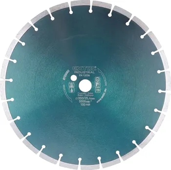 Řezný kotouč kotouč diamantový řezný segmentový na BETON, suché řezání, O 350x25,4x3,2mm