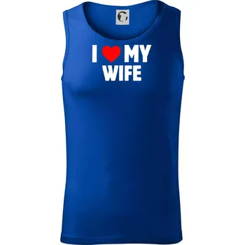 I love my wife - Tílko pánské Core - XL ( Královská modrá )