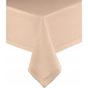 ubrus Elegantní béžový ubrus s krajkou, 120x120 cm