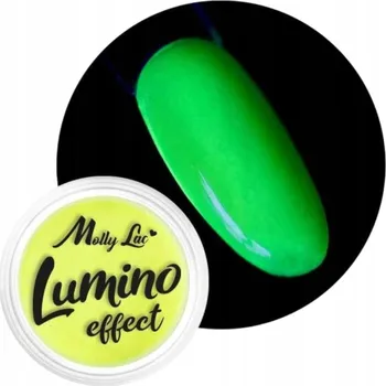 Prášek na nehty svítící ve tmě Lumino Effect Č. 4