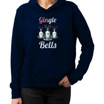 Žertovný předmět Gin-gle bells - dámská mikina s potiskem- Tričkový.cz
