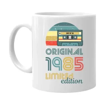 Žertovný předmět Original - best of' 1985 - hrnek s potiskem- Tričkový.cz