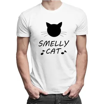 Žertovný předmět Smelly cat - pánské tričko s potiskem- Tričkový.cz