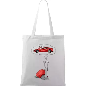 Nákupní taška Nesplnitelný sen (Hana-creative) - Taška bavlněná - 42 x 38 cm ( Bílá )