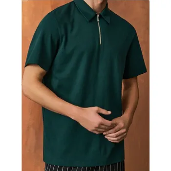 Sinsay - Polo - zelená - 608EY-67X - 608EY-67X-XL