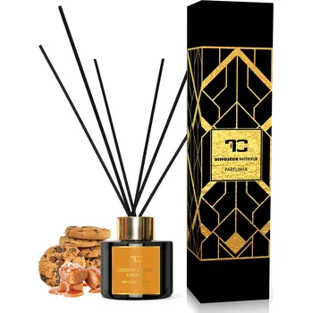Aroma difuzér COOKIES & SALTED CARAMEL | tyčinkový difuzér | PARFUMIA® | 100 ml Dedra