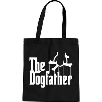 Žertovný předmět The Dogfather - taška s potiskem- Tričkový.cz