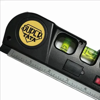 Žertovný předmět Super táta - laserová vodováha s měřítkem- Tričkový.cz