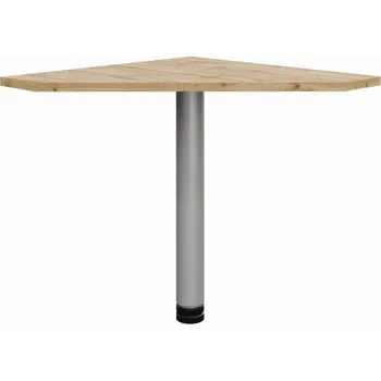 Psací stůl Rohový psací stůl Nejlevnějšínábytek.cz 67,5 x 68 x 74 cm, odstíny hnědé