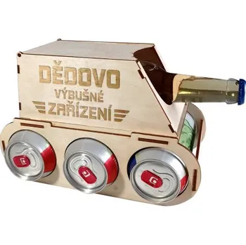 Žertovný předmět Dědovo výbušné zařízení - tank na pivo- Tričkový.cz
