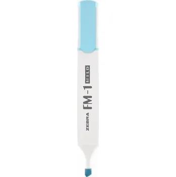 Zvýrazňovač Zebra FM-1 Mild zvýrazňovač Modrá pastelová