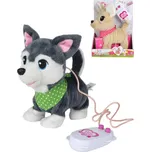 SIMBA Chi Chi Love Friends štěňátko na kabel chodí štěká na baterie Zvuk