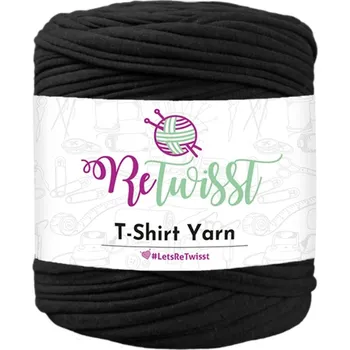 Příze špagáty ReTwisst černé
