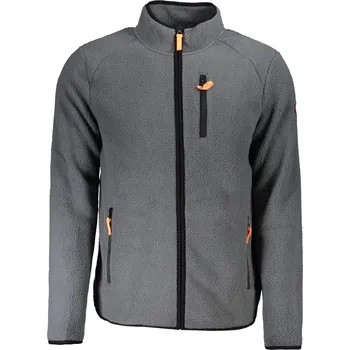Pánská mikina Pánská fleecová mikina na zip NORWAY 1963 šedá 3358893