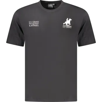 Pánské tričko Černé pánské triko US Grand Polo U.S. GRAND černá 3363621