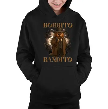 Žertovný předmět Bobrito Bandito V2 - Italian Brainrot - dětská mikina s kapucí- Tričkový.cz