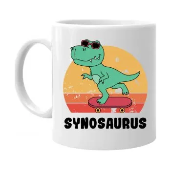 Žertovný předmět Synosaurus - hrnek s potiskem- Tričkový.cz