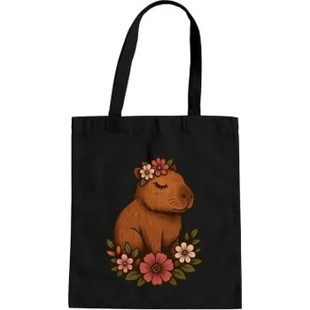 Žertovný předmět Paní Kapybara - taška s potiskem- Tričkový.cz