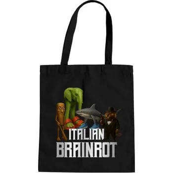 Žertovný předmět Italian Brainrot - taška s potiskem- Tričkový.cz