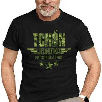 Žertovný předmět Tchán - jednotka na speciální úkoly - pánské tričko s potiskem- Tričkový.cz