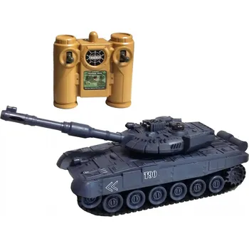 RC model auta MAC TOYS RC Tank Starx šedý na vysílačku 2,4GHz na baterie Světlo Zvuk | 40