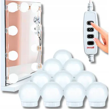 Zrcadlo Lampičky LED světla na Zrcadlo Toaletní stolky Make-up 10 úrovní jasu 4,5 m