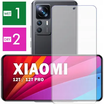 3x TVRZENÉ SKLO PRO XIAOMI 12T / 12T PRO OCHRANNÉ SKLO RYCHLÁ APLIKACE