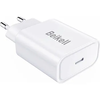 BEIKELL Nabíječka USB-C 20W Bílá