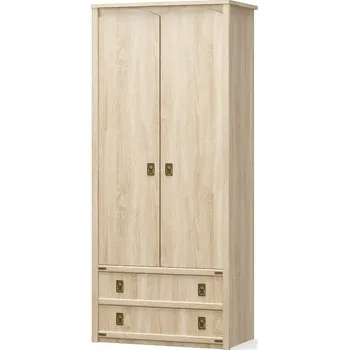 Šatní skříň VerDesign IZABELA šatní skříň se šuplíky, dub sonoma